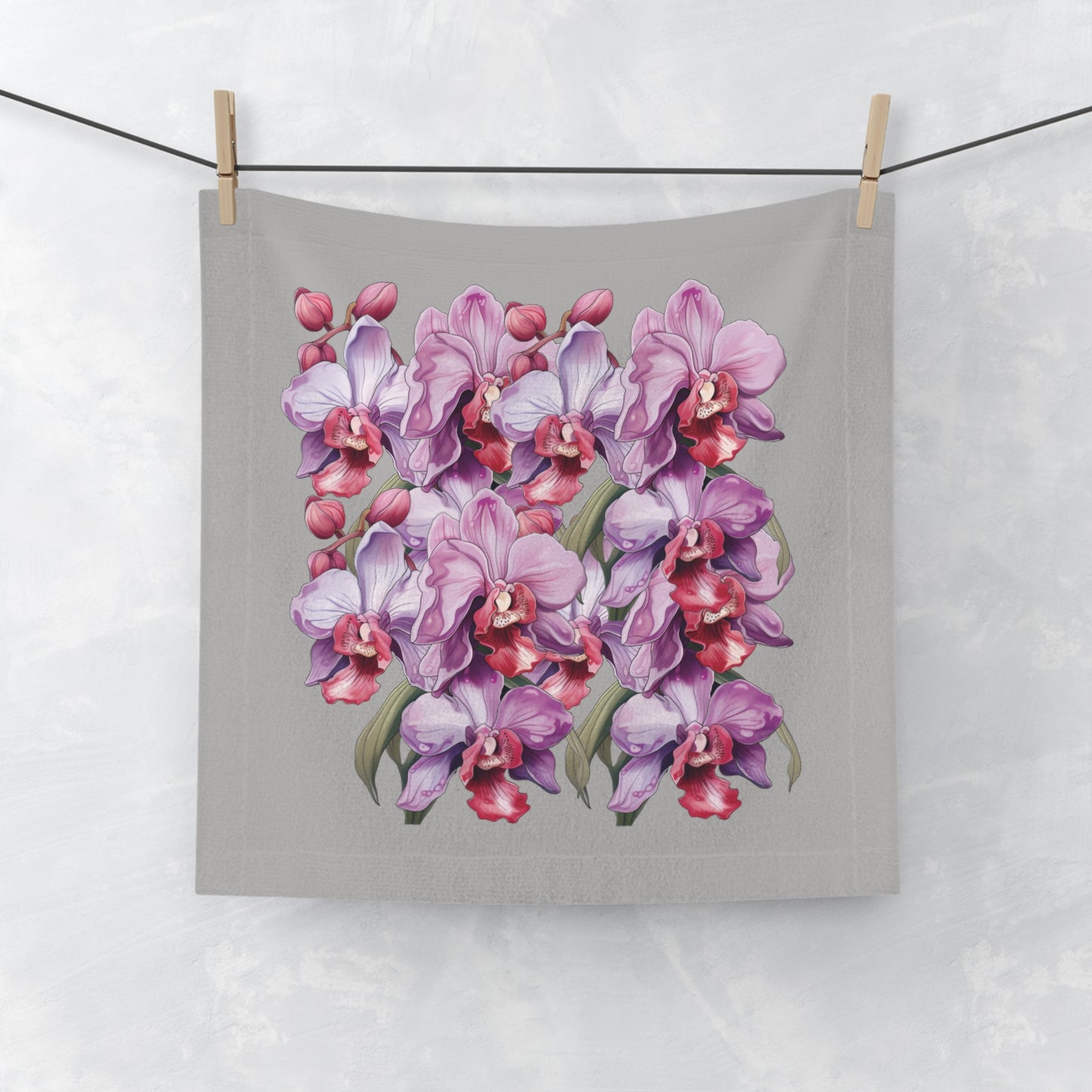 Orchid Splendor Face Towel