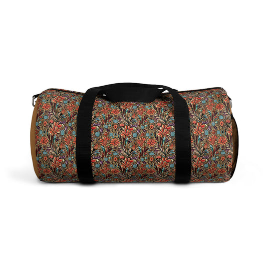 Boho Floral Duffel Bag