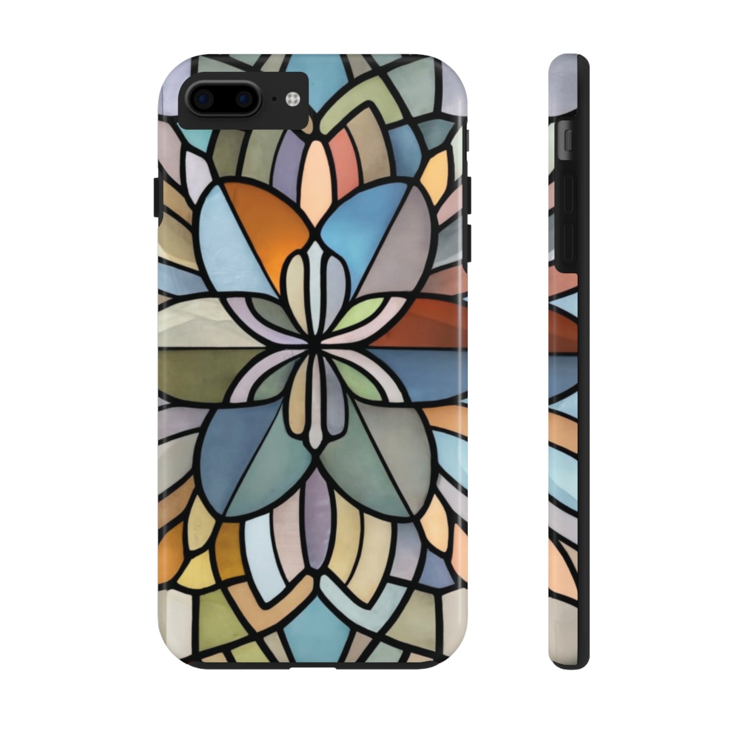 Stained Glass Look Tough Phone Case For I-Phone