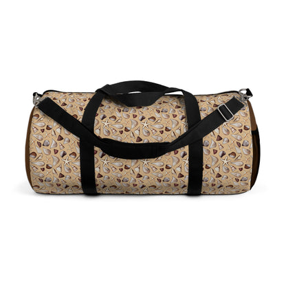 Seashells in Neutral Colors Duffel Bag