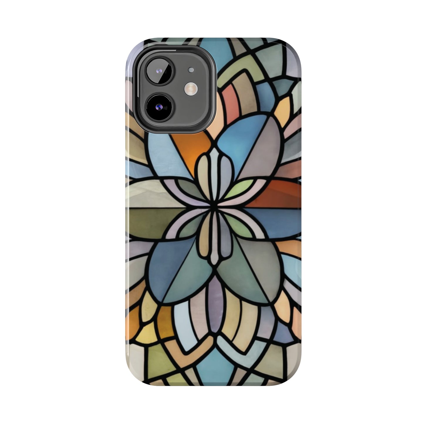 Stained Glass Look Tough Phone Case For I-Phone