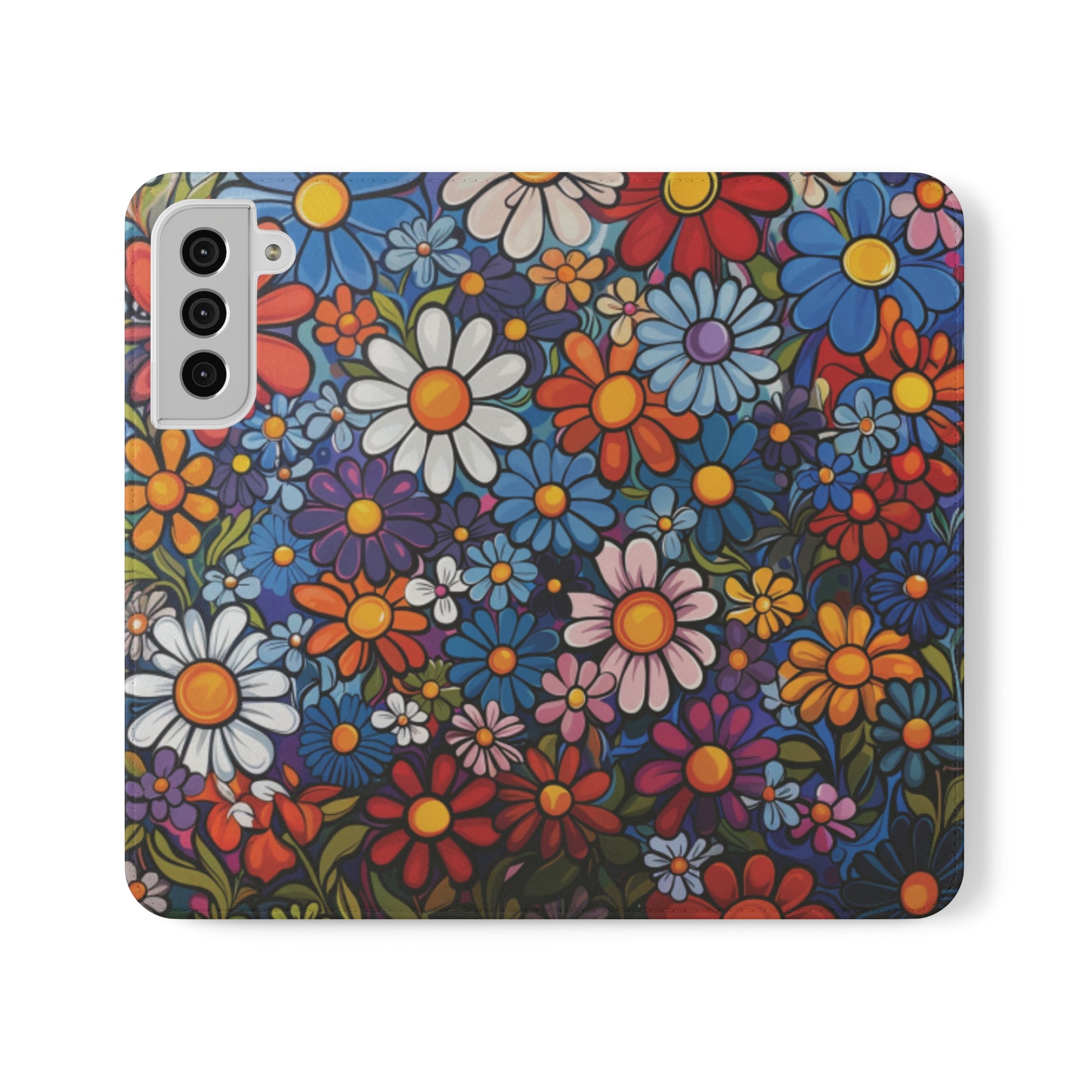 Hippie Floral Folio Case - Ruppy's Creations