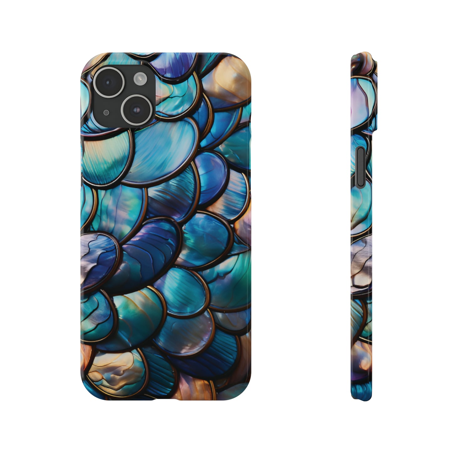 Abalone Look Slim Phone Case For I-Phone