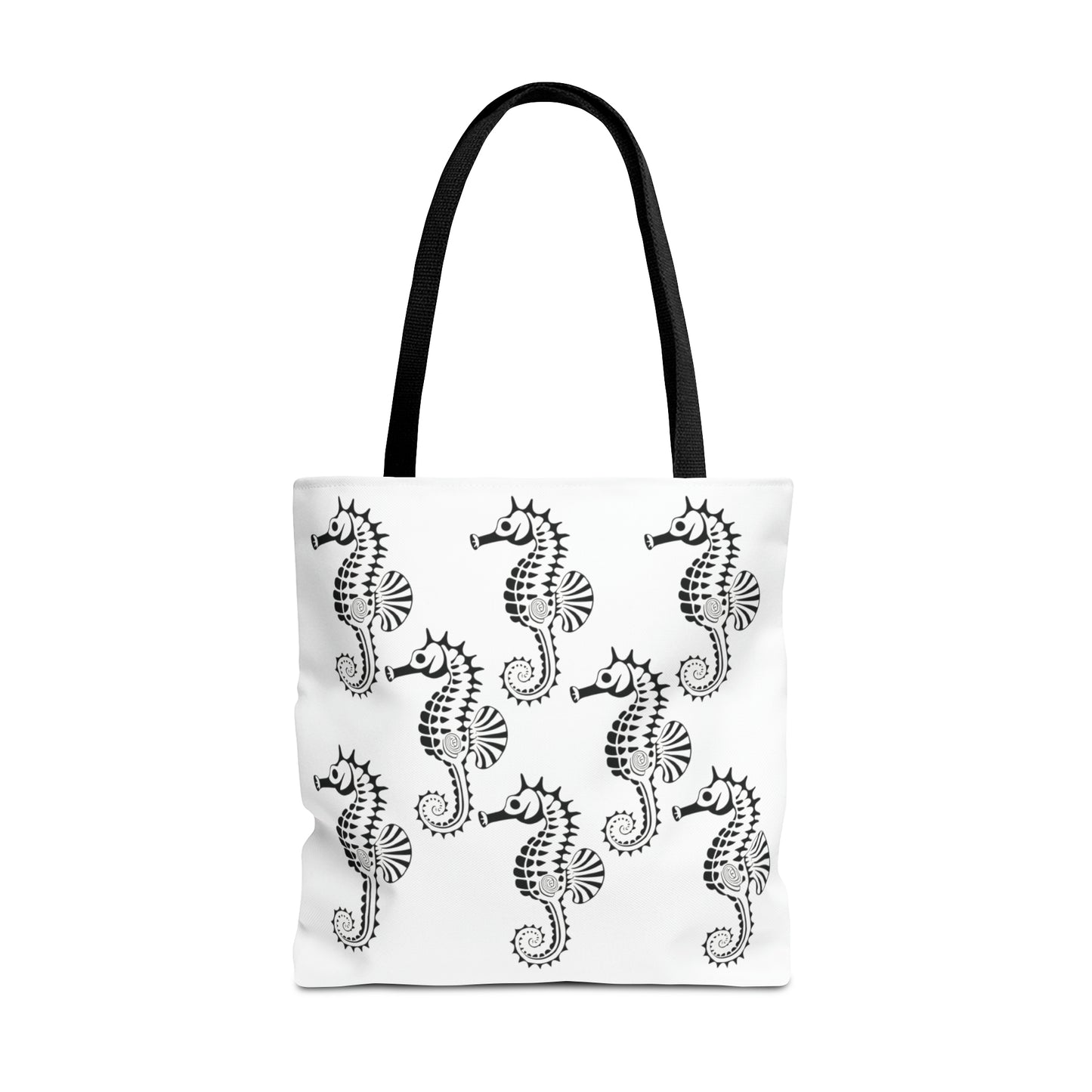 seahorse tote bag