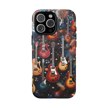 Electric Guitars in Space Tough Phone Case - Ruppy's Creations