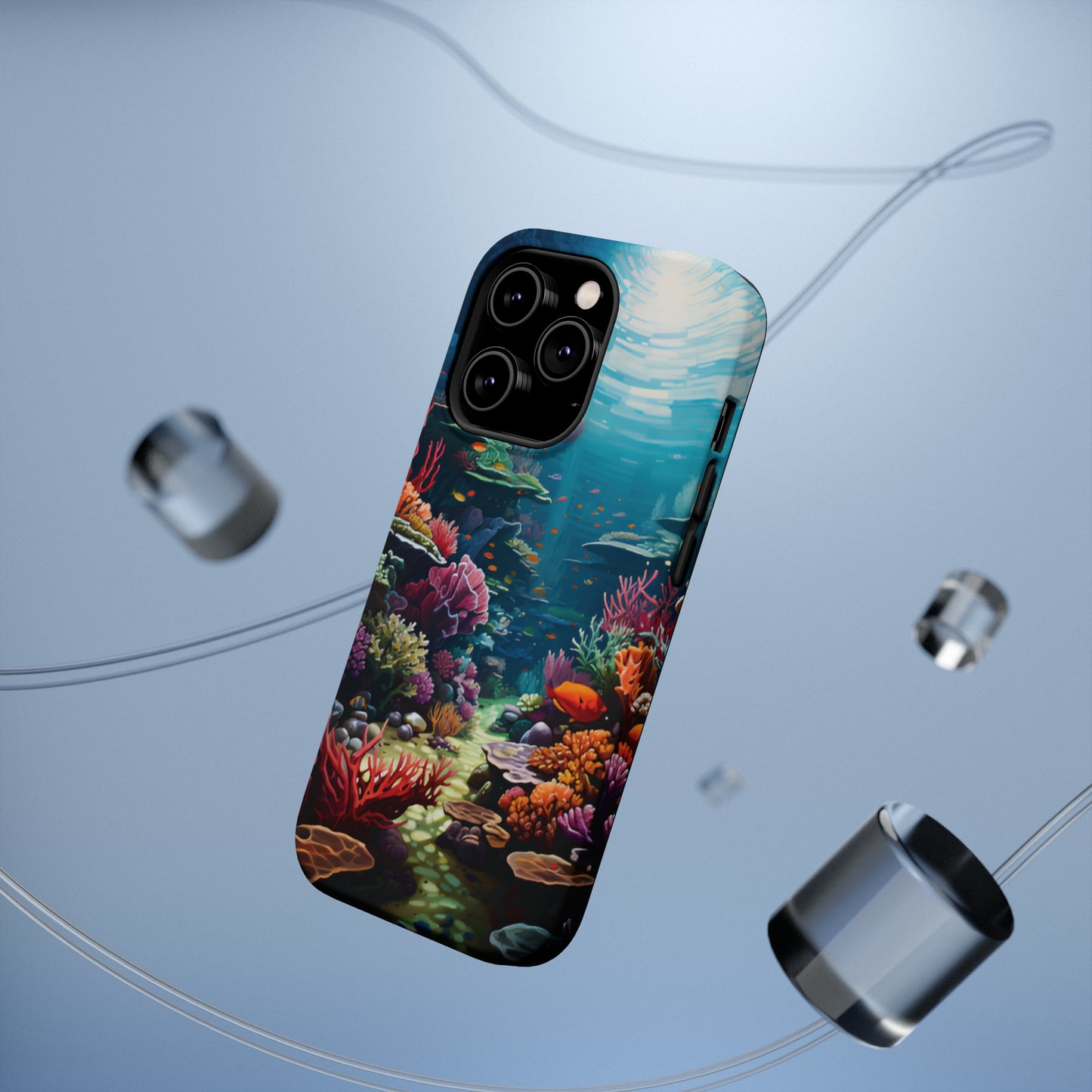 Coral Reef MagSafe Tough Case For I-Phone