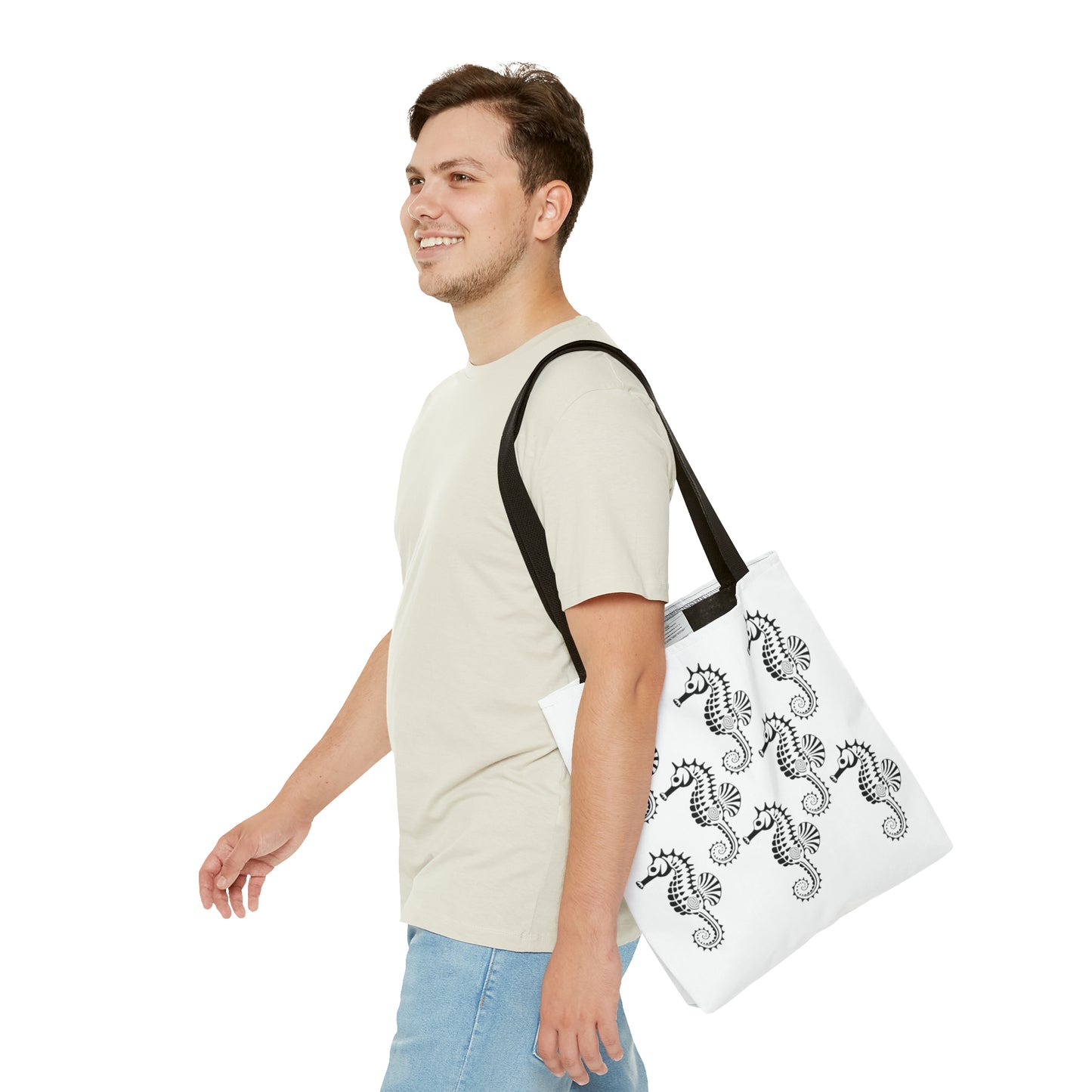 Seahorse Tide Tote Bag