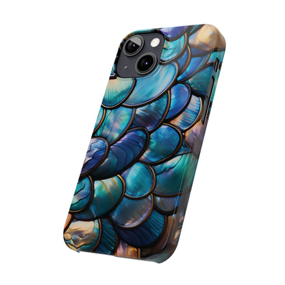 Abalone Look Slim Phone Case For I-Phone