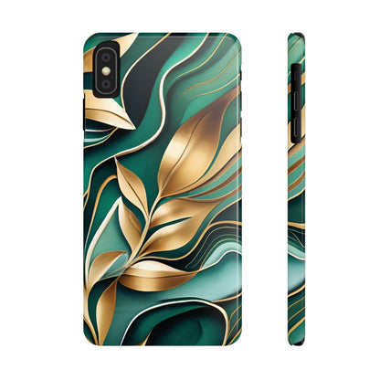 Mystic Leaf Slim Phone Case For I phone