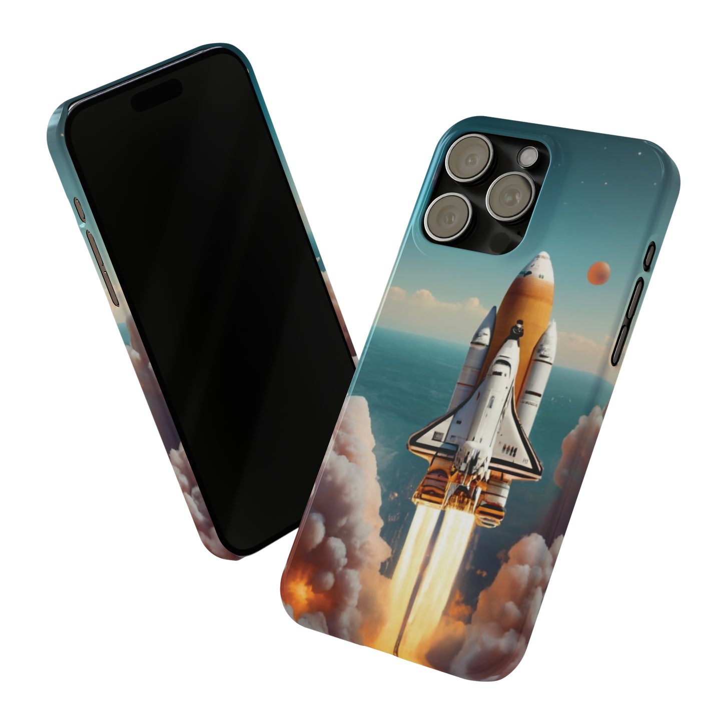 Space Flight I Phone Slim Phone Cases