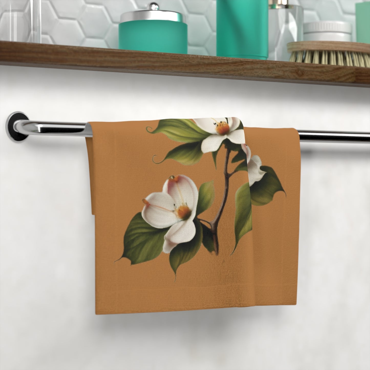 Dogwood Blossoms Face Towel