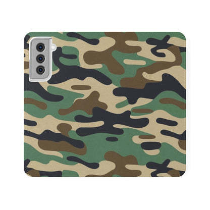 Camouflage Folio Phone Case