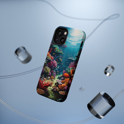 Coral Reef MagSafe Tough Case For I-Phone