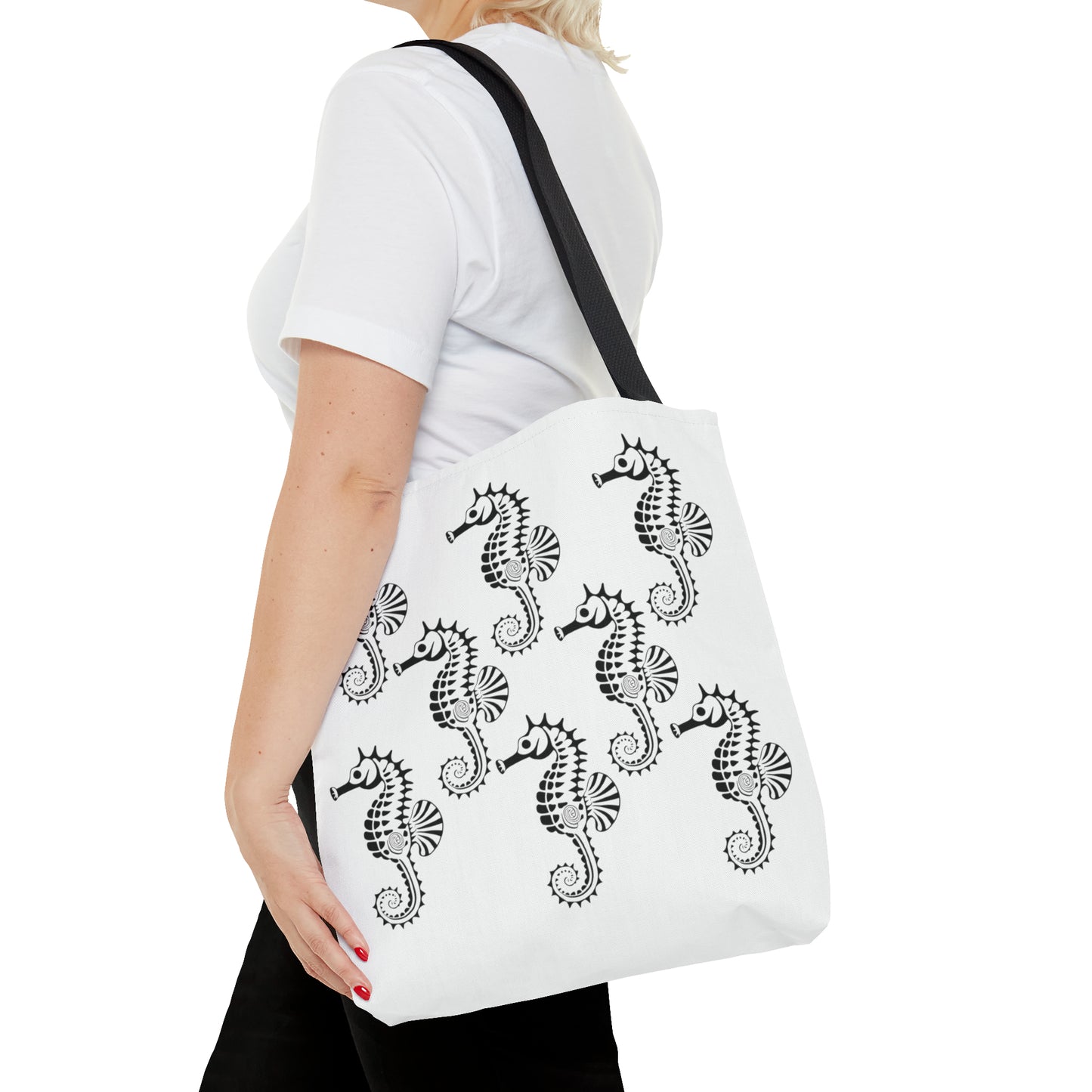 Seahorse Tide Tote Bag