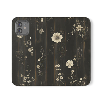 Rustic Floral Flip Case For Apple iphone & Samsung Galaxy - Ruppy's Creations