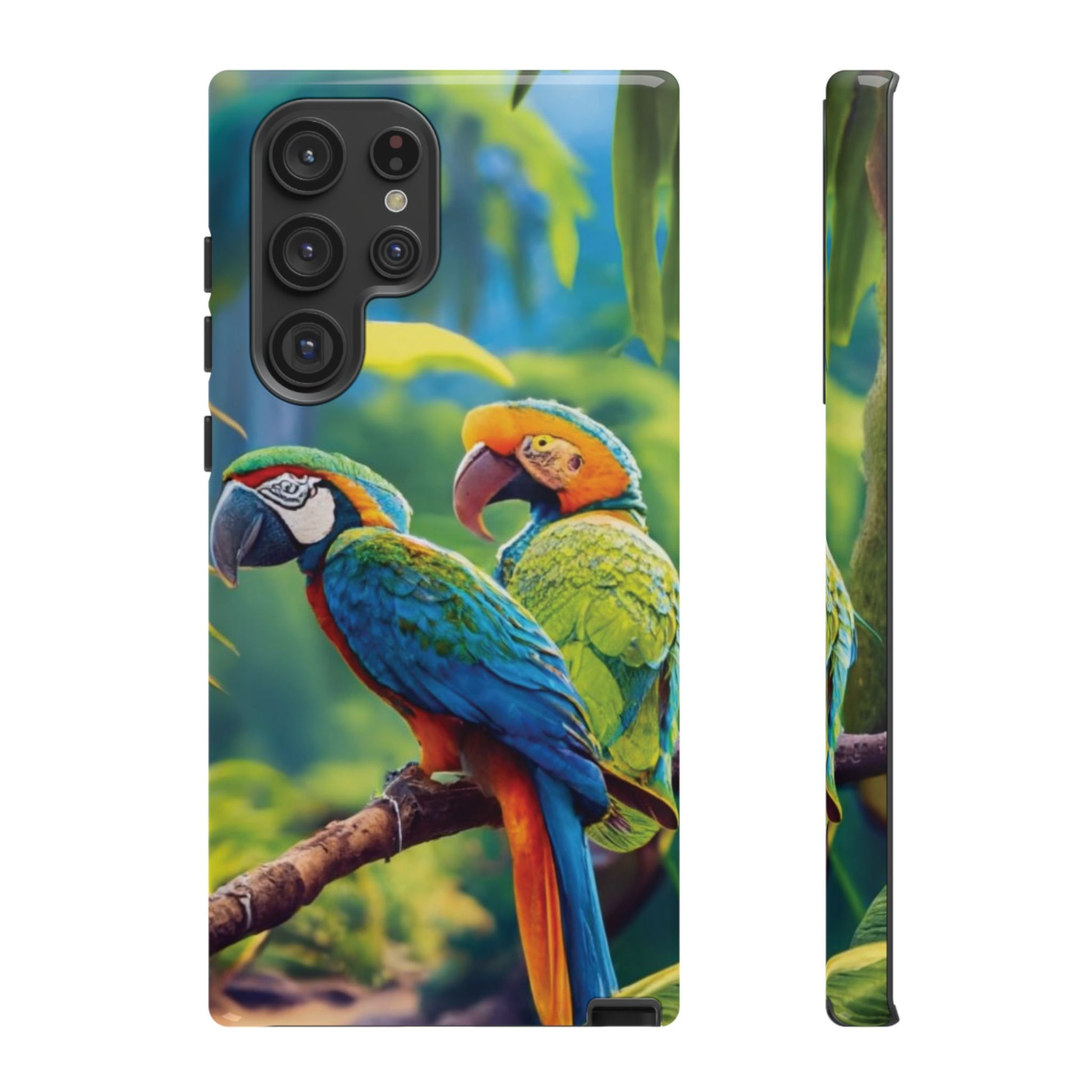 Tropical Birds Tough Cell Phone Cases - Ruppy's Creations