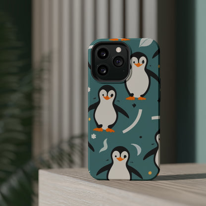 Adorable Penguins MagSafe Tough Case for I-Phone