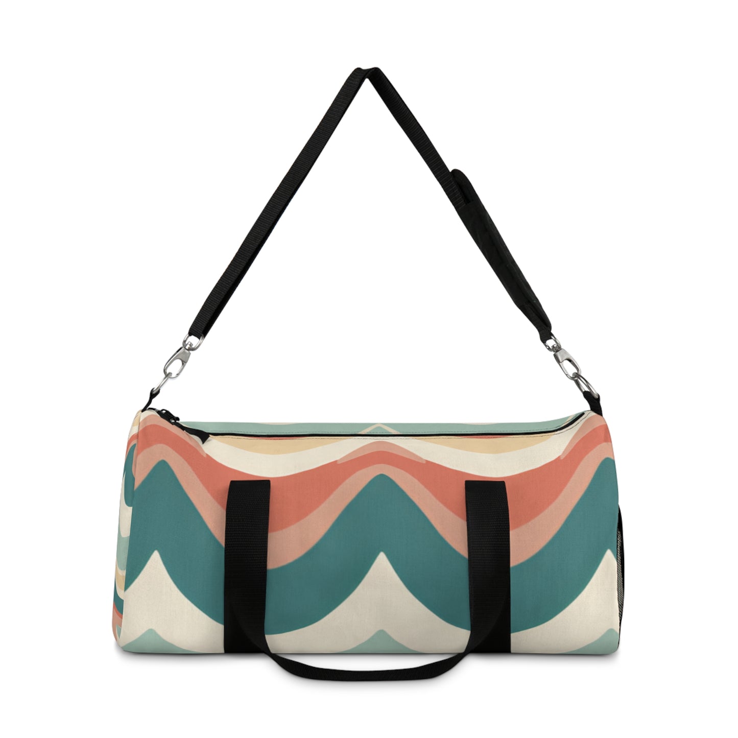 Chevron Print Duffel Bag