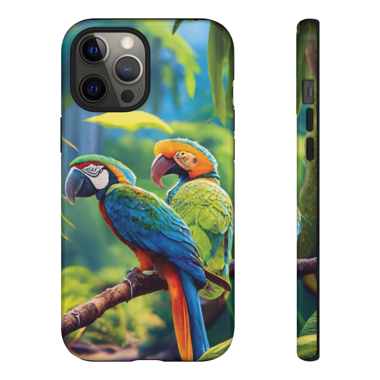 Tropical Birds Tough Cell Phone Cases - Ruppy's Creations