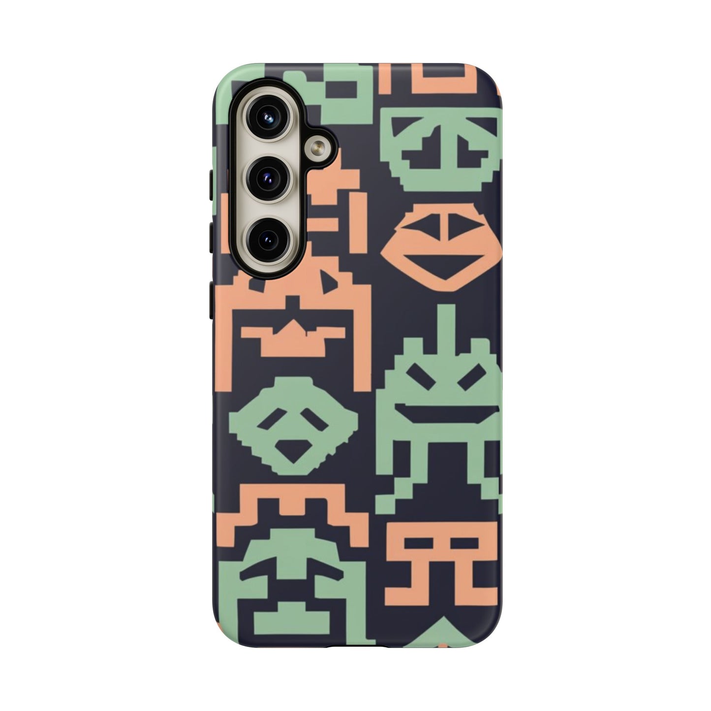 Vintage Video Space Game Graphics Tough Cell Phone Case - Ruppy's Creations