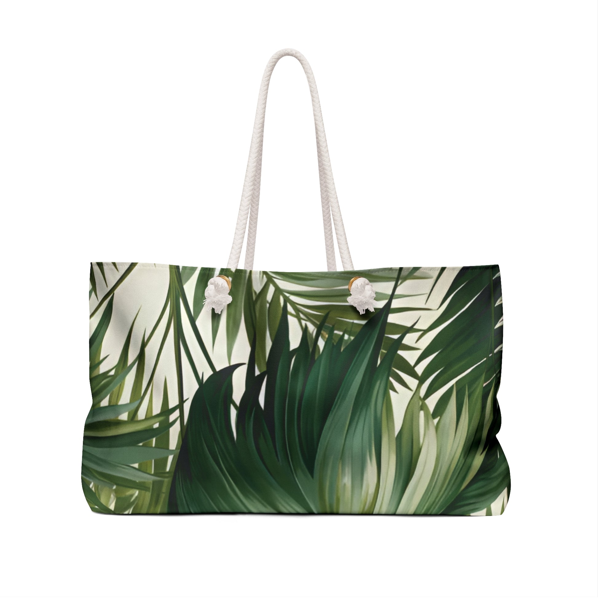 Palm Leaves Weekender Bag - Ruppy's Creations