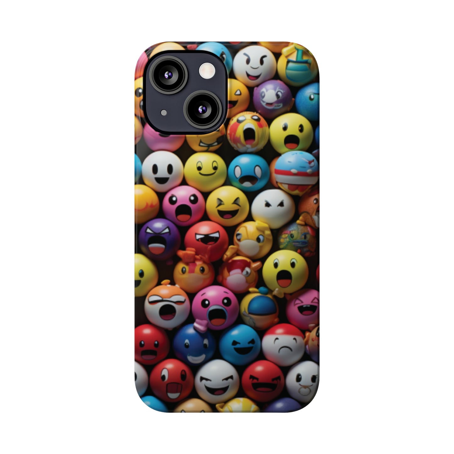 Emoji fun Slim Phone Cases