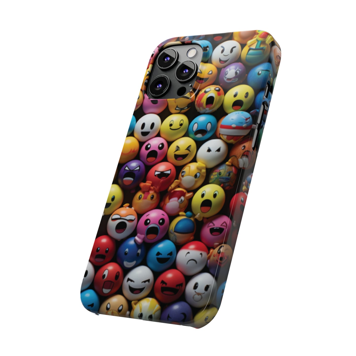 Emoji fun Slim Phone Cases