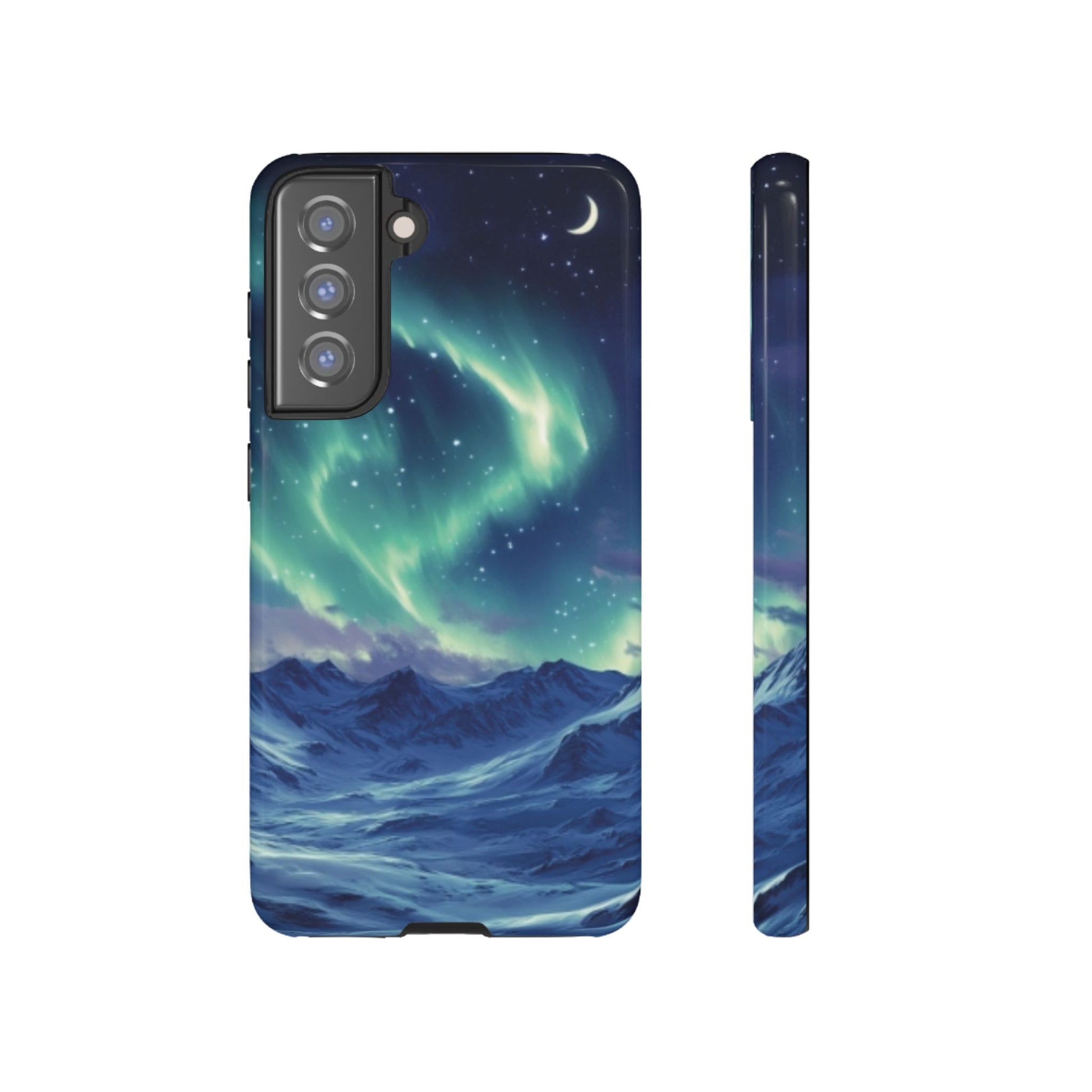 Winter Aurora Tough Cell Phone Case - Ruppy's Creations