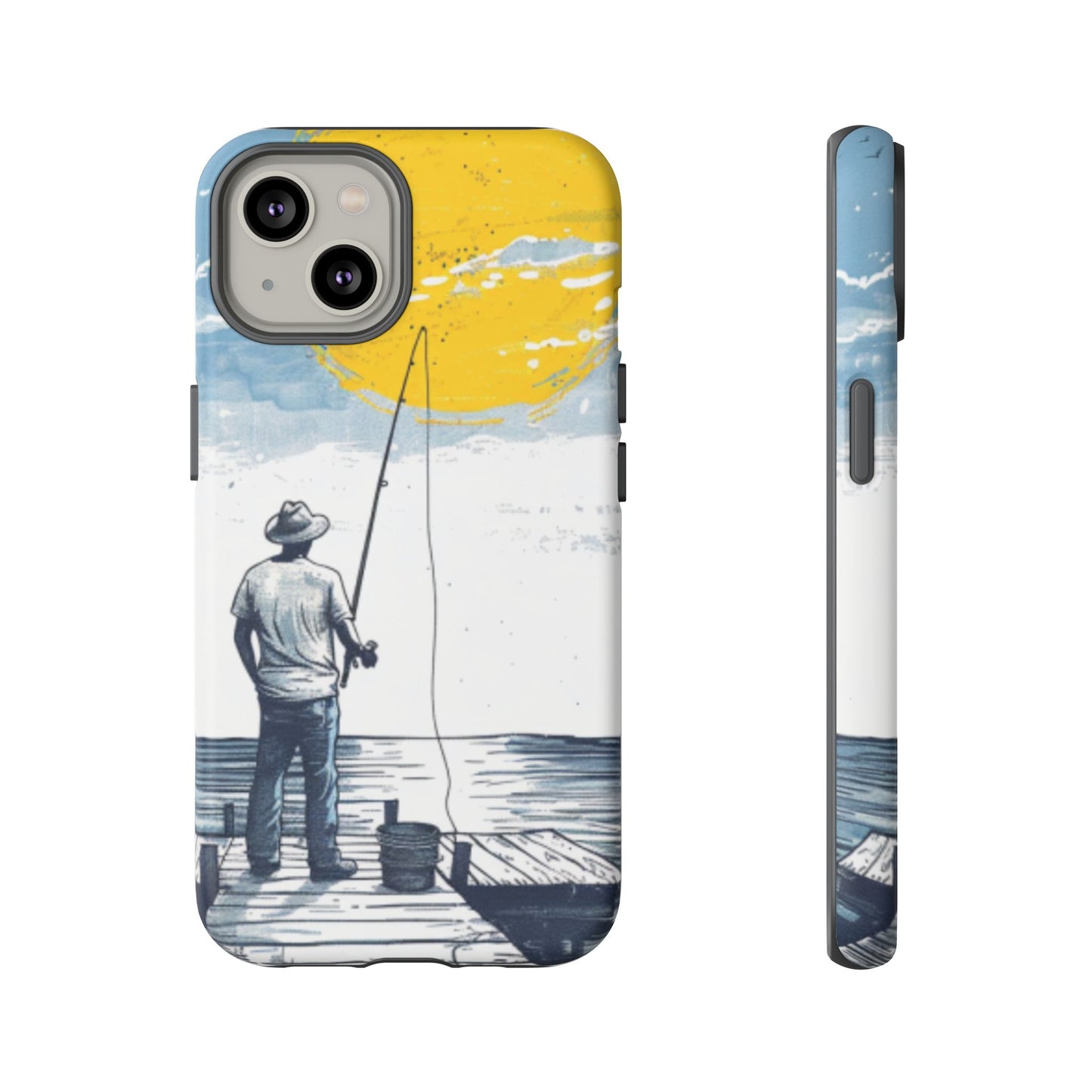 Fishermen Tough Cell Phone Case - Ruppy's Creations