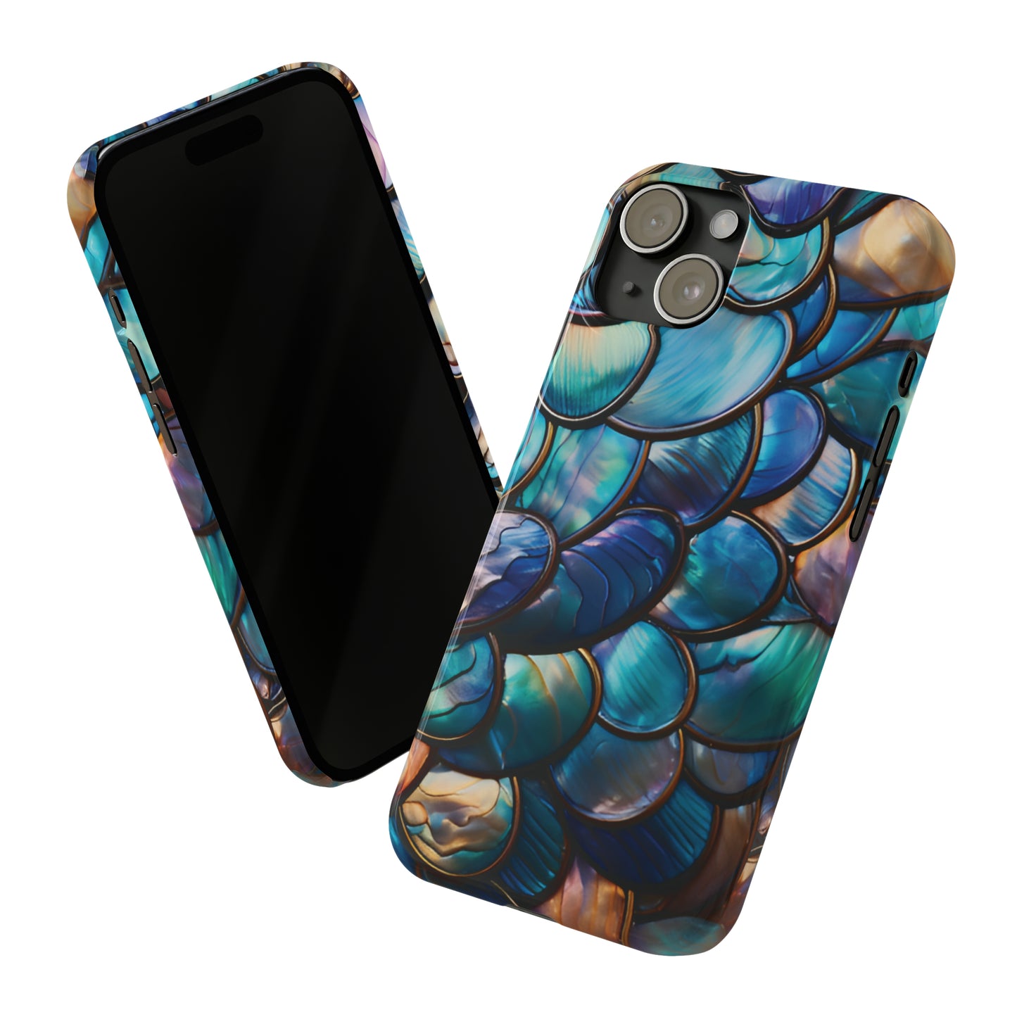 Abalone Look Slim Phone Case For I-Phone