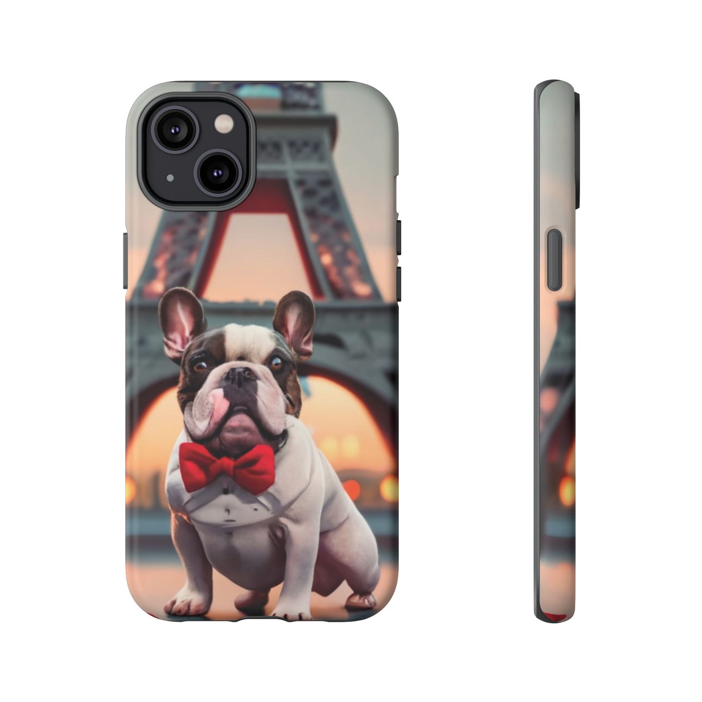 French Bull Dog in Paris Cell Phone Tough Case - Ruppy's Creations