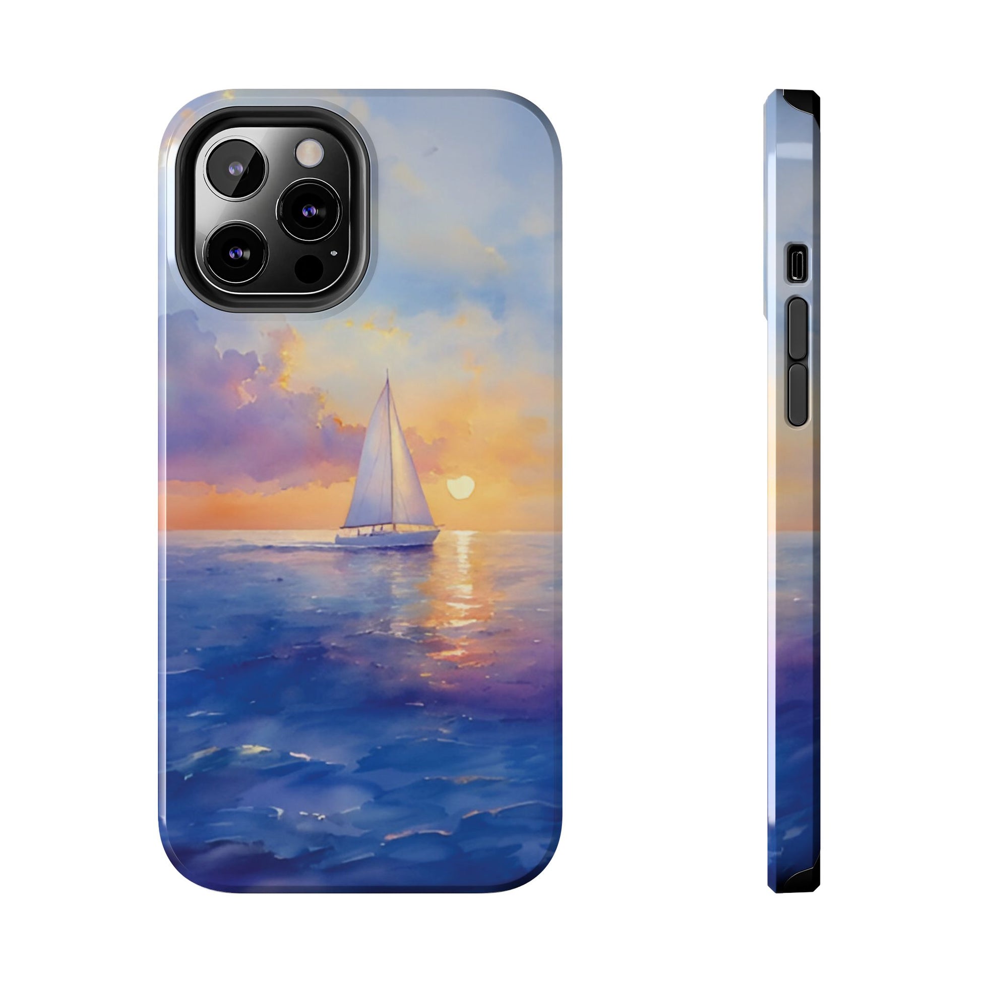 Watercolor Sailing Tough Phone Case for iphone & Samsung - Ruppy's Creations