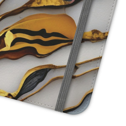 Golden Marble Folio Case