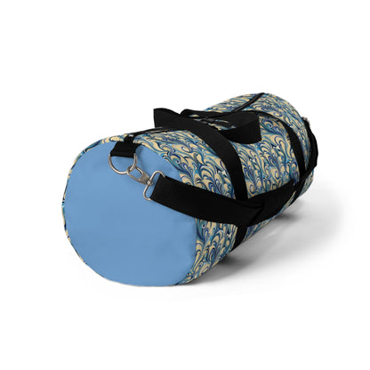 Hues of Blue Vines Duffel Bag