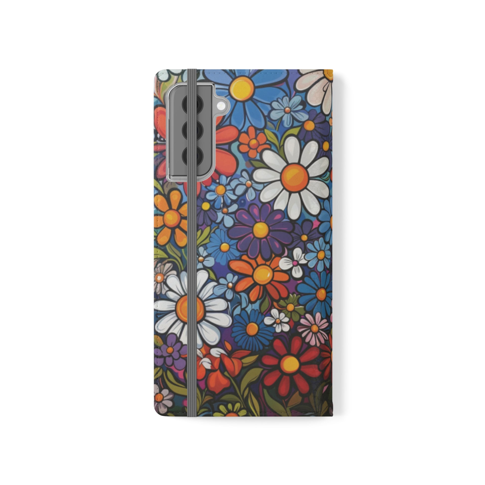 Hippie Floral Folio Case - Ruppy's Creations