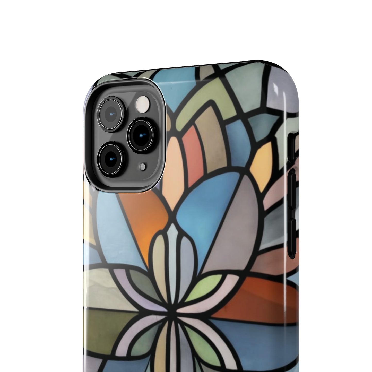 Stained Glass Look Tough Phone Case For I-Phone