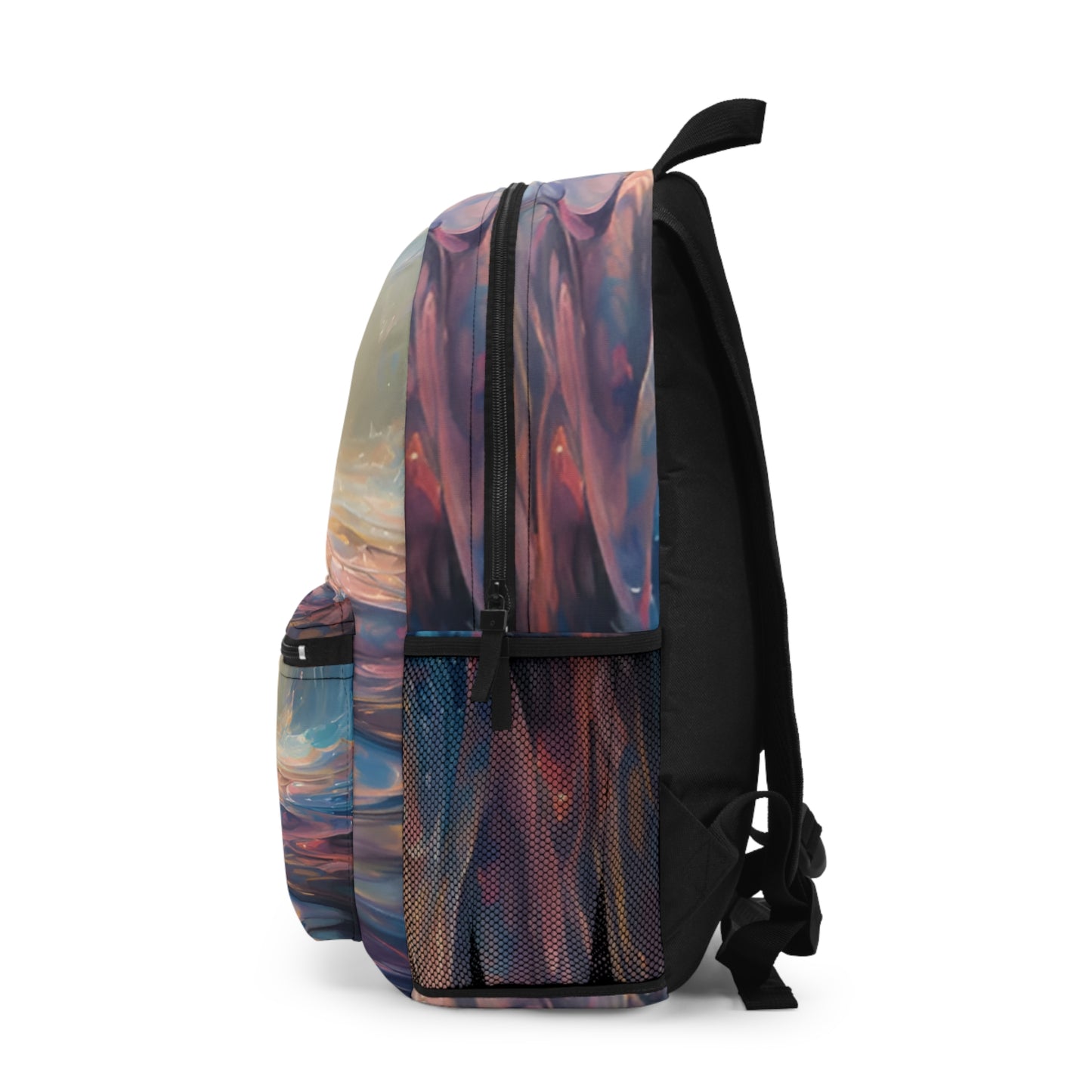 Waves of Colored Light Backpack