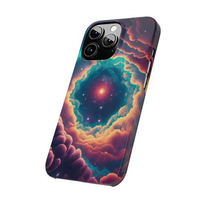 Space Nebula Slim Phone Case For I-phone