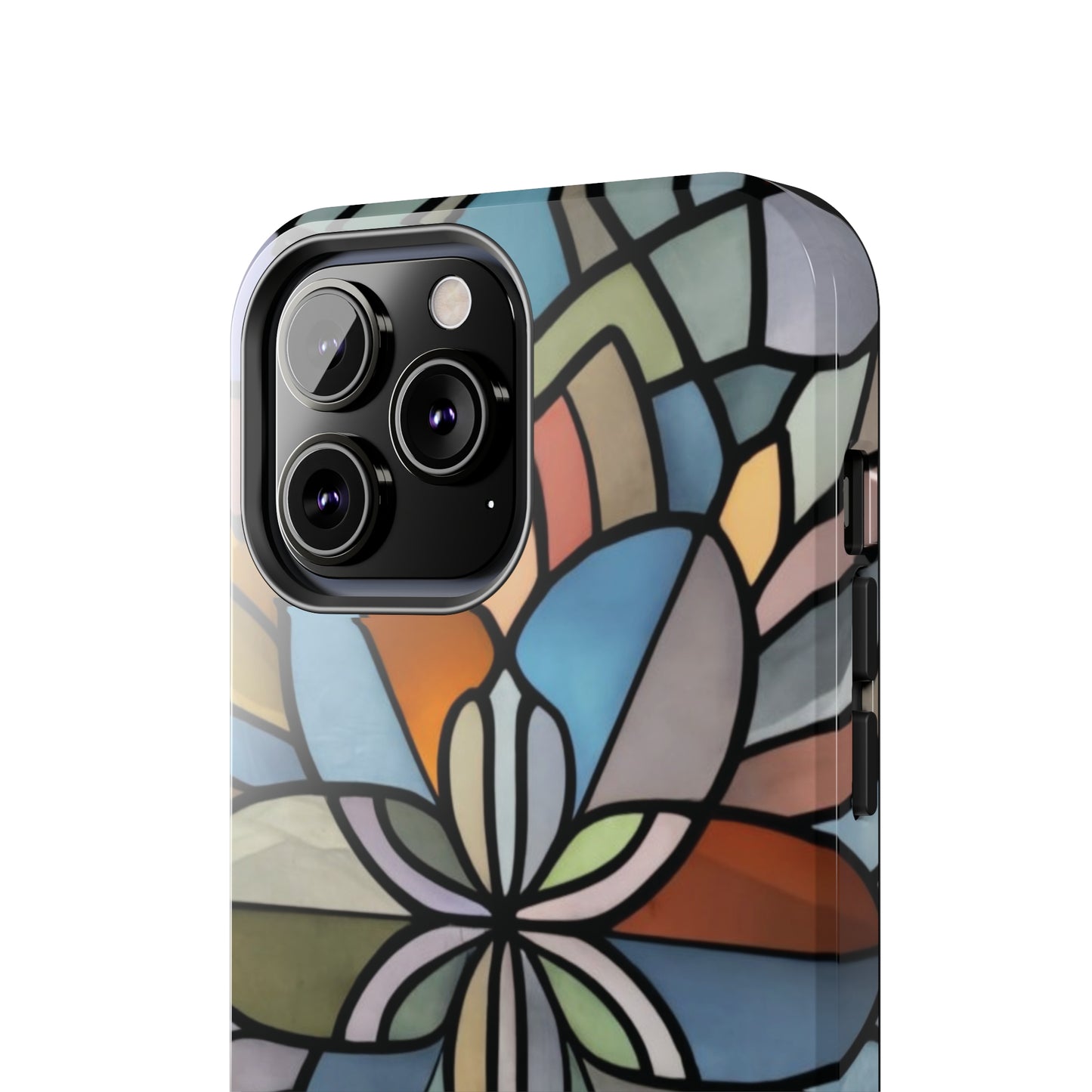 Stained Glass Look Tough Phone Case For I-Phone