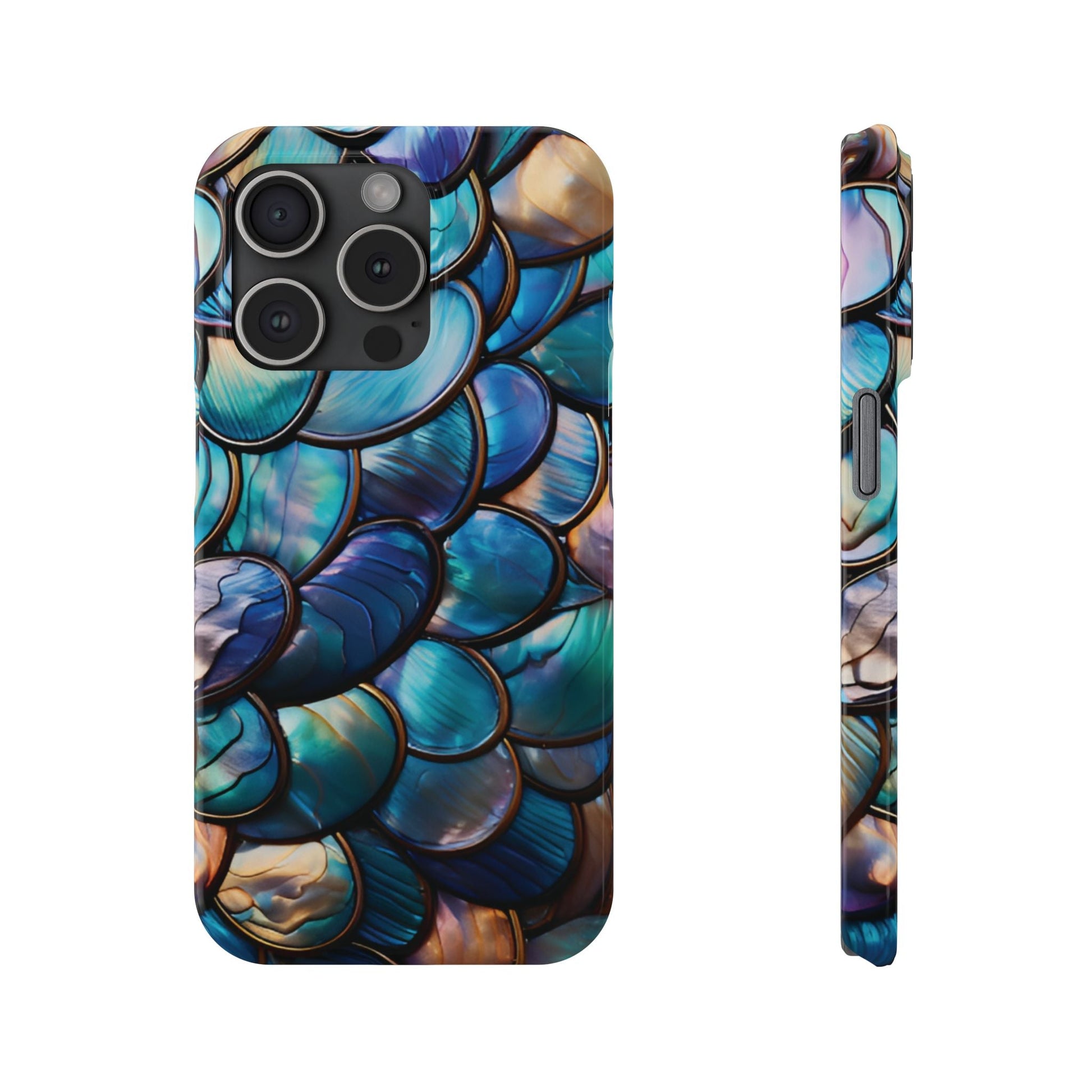 Abalone Look Slim Phone Case For I - Phone - Ruppy's Creations