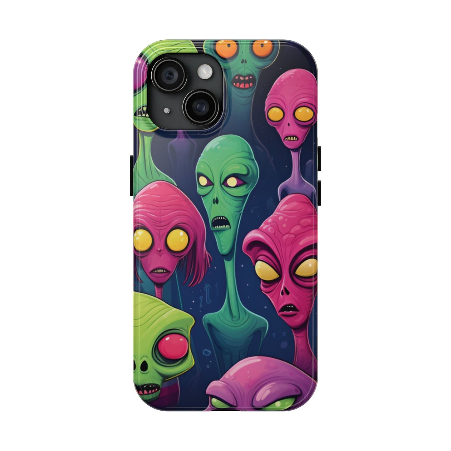 Aliens Tough iPhone Case - Ruppy's Creations