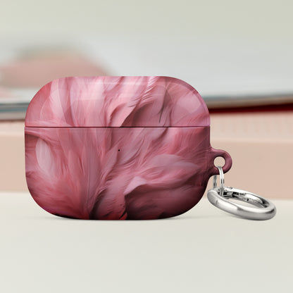 Pink Feathers Case for AirPods®