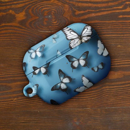 Butterflies on Blue Earbuds Case for AirPods®