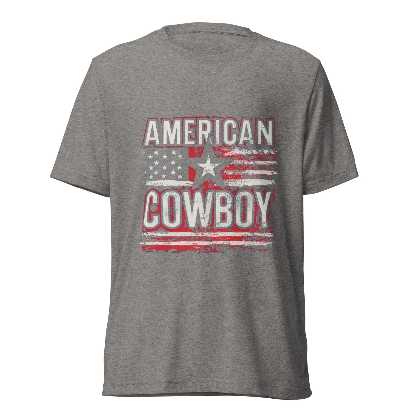 American Cowboy Triblend Short sleeve T-shirt - Ruppy's Creations