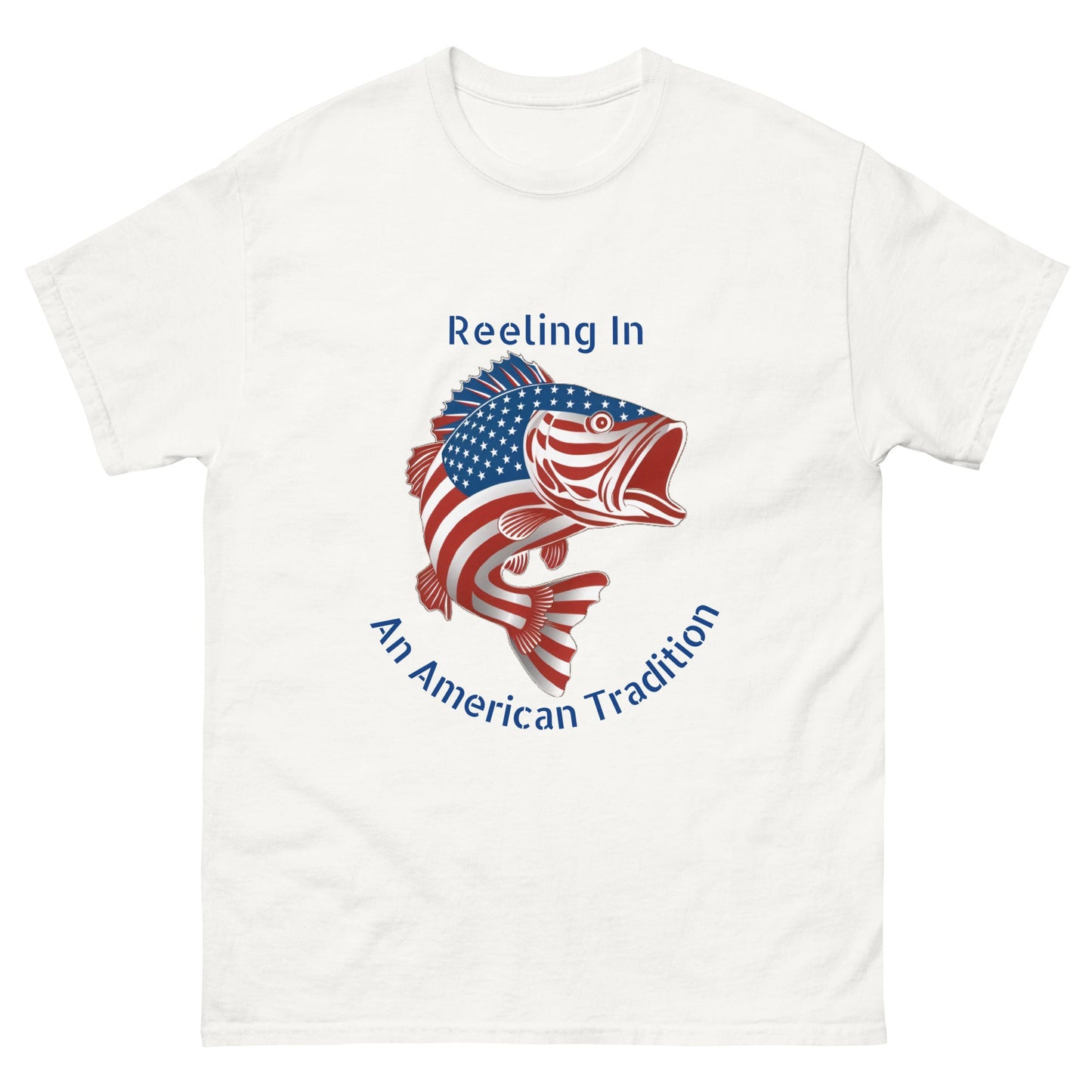 American Fishing Theme Men's classic tee - Ruppy's Creations