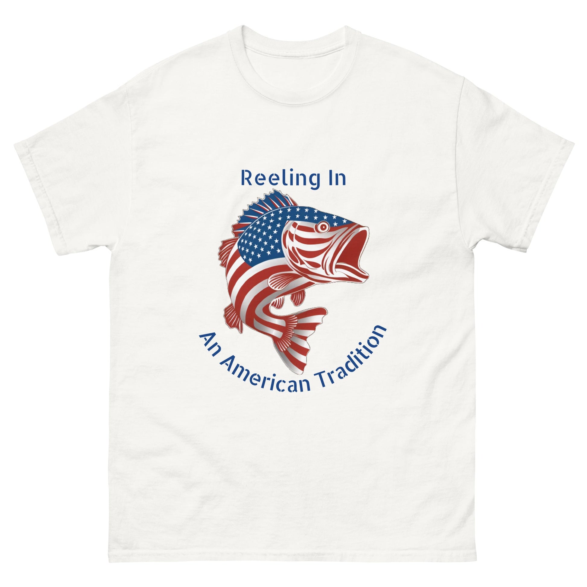 American Fishing Theme Men's classic tee - Ruppy's Creations