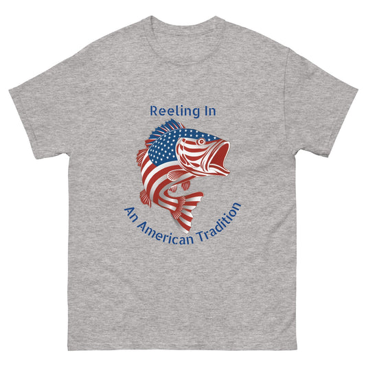 American Fishing Theme Men's classic tee - Ruppy's Creations