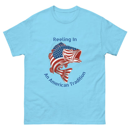 American Fishing Theme Men's classic tee - Ruppy's Creations