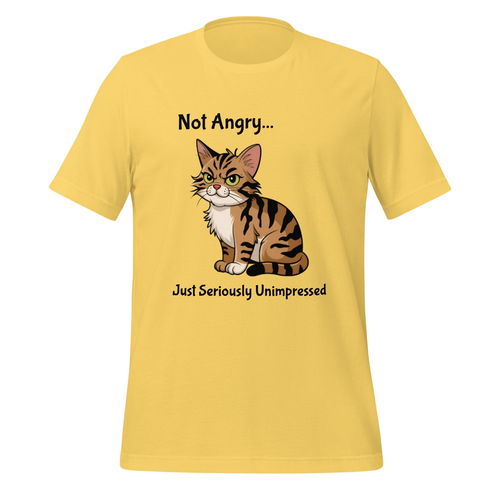 Angry Cat Unisex t-shirt - Ruppy's Creations