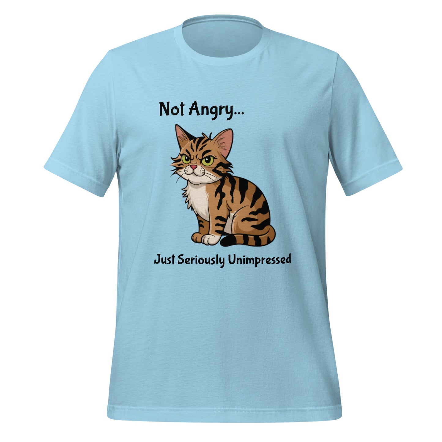 Angry Cat Unisex t-shirt - Ruppy's Creations